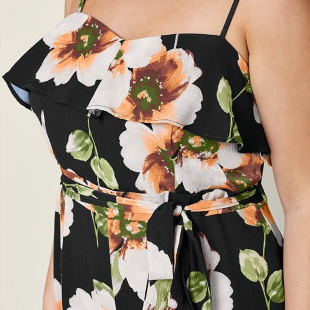 Pretty Summer Floral Jumpsuit